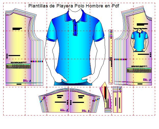 Patrones de playera tipo polo