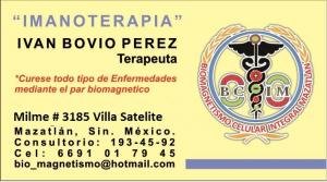BIOMAGNETISMO MEDICO (IMANOTERAPIA)
